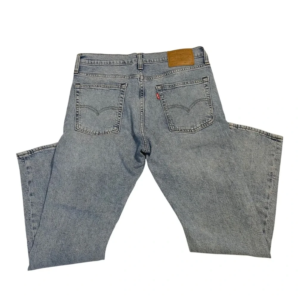 Levis 510 Skinny Fit Jeans Mens W33 L30‎ Light Blue Denim Premium
